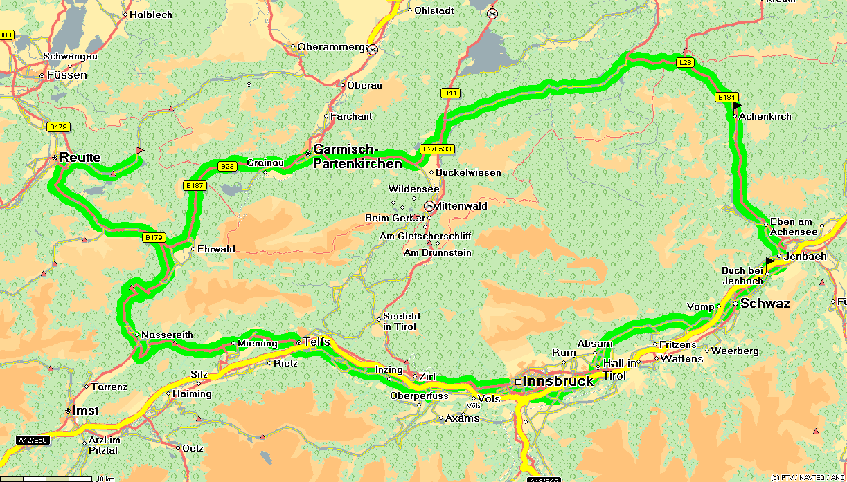 Achensee Karte